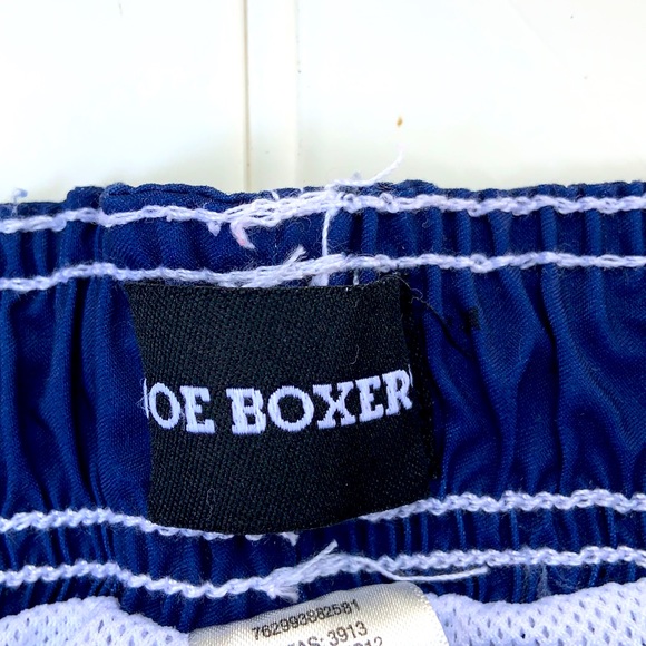 Joe Boxer Hawaiian Print Swim Trunks Bathing Suit Sz 10… - Picture 10 of 11